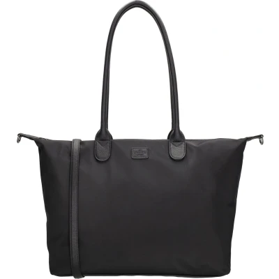 Afbeelding van Charm London Buckingham Mono Laptoptas 15,6 inch (34.5x19.4 cm) Zwart