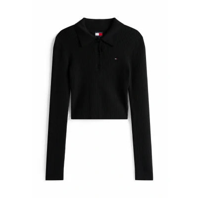 Afbeelding van Tommy Jeans Trui &#039;Essential&#039; zwart