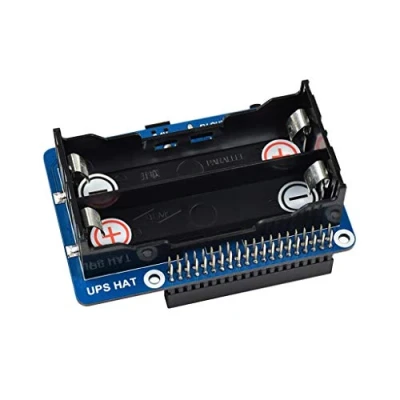 Afbeelding van UPS HAT voor Raspberry Pi Series boards ondersteunt 5 V oninterruptible power supply charge en output op dezelfde tijd real time monitoring