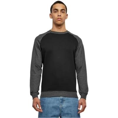 Afbeelding van Urban Classics Sweater, Heren, Maat: 4XL, Black/charocoal