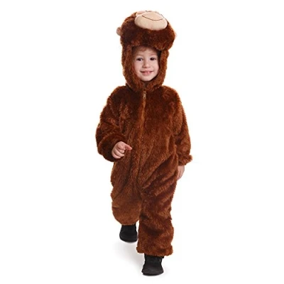 Afbeelding van Dress Up America Kids Plush Cuddle Monkey Jumpsuit