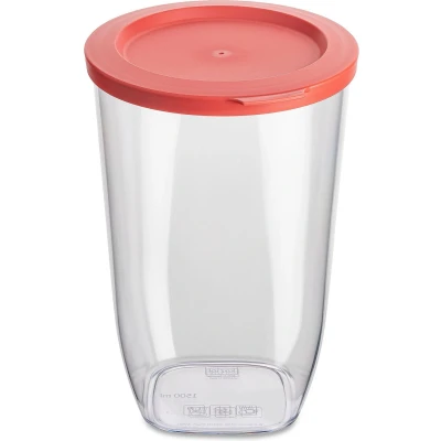 Afbeelding van Voorraadpot Koziol Connect Rond 1,5 liter Roze