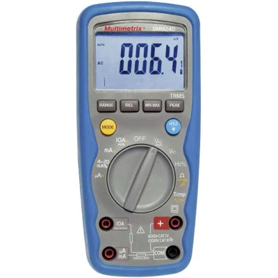 Afbeelding van Multimetrix P06231413 Multimeter Digitaal Waterbestendig (IP67) CAT III 1000 V, IV 600 V Weergave (counts): 40000