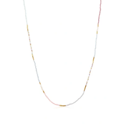 Afbeelding van Elli SÜSSWASSERZUCHTPERLE BEAD Ketting, Dames, Maat: 80, Bunt
