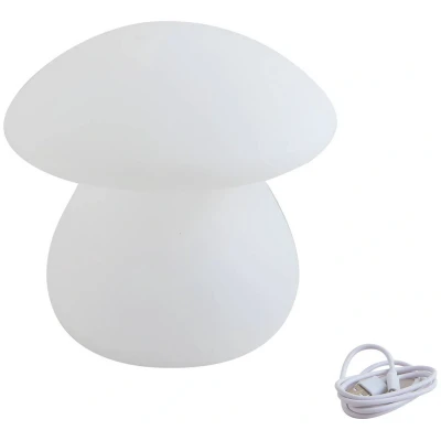 Afbeelding van Lindby Terraslampen RGB met dimmer 1licht Kunststof H: 21.9 cm wit Inclusief lichtbron