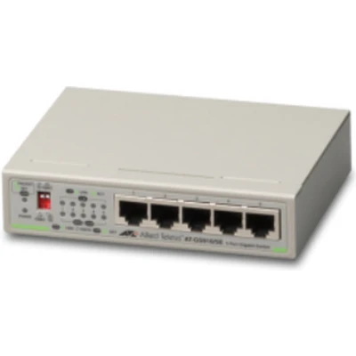 Afbeelding van AT GS910/5E 50 Switch Layer 2 Gigabit Unmanaged 5 x 10/100/1000T Internal PSU DIP configurable