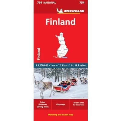Afbeelding van Finland Michelin National Map 754