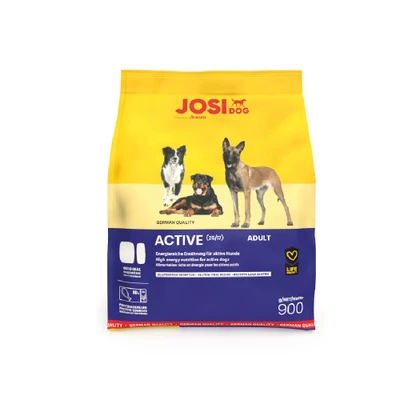 Afbeelding van 900g JosiDog Active Kip droogvoer voor honden