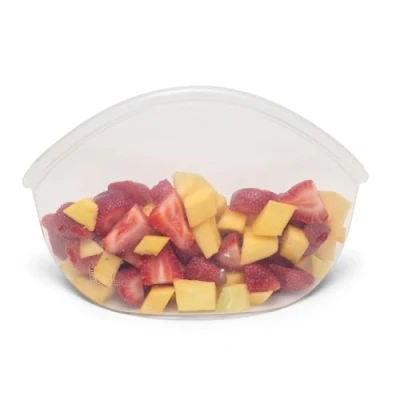 Afbeelding van Food Huggers Herbruikbare Bewaarzak 900ml Clear