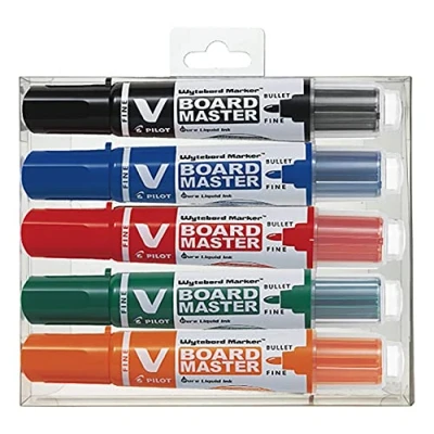 Afbeelding van Pilot Begreen V Board Master Whiteboard Marker Fijne Tip Assortiment