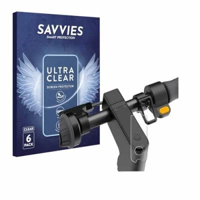 Afbeelding van Savvies (6 Stuks) Schermbeschermer voor Segway Ninebot KickScooter MAX G2D Screen Protector Ultra Transparant