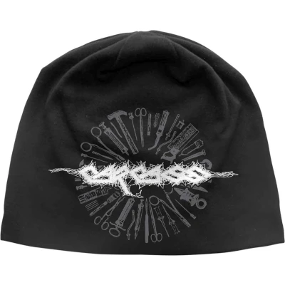 Afbeelding van Carcass Tools JD Print Beanie Muts Zwart