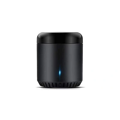 Afbeelding van Broadlink Hub IR, RM Mini3 WiFi IR afstandsbediening, universeel, zwart, één voor alle infraroodcontrollers, compatibel met Alexa mini3, zwart