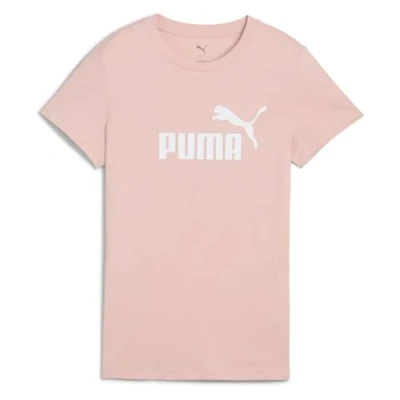 Afbeelding van Puma ESS NO. 1 LOGO TEE Tshirt print, Dames, Maat: XS, Rose quartz