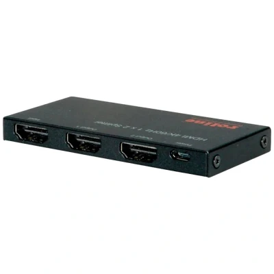Afbeelding van ROLINE HDMI video splitter, ultra slank, 2 voudig