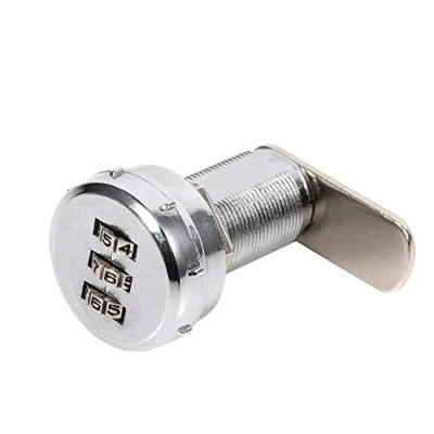 Afbeelding van 3 stellige Code Kombination Cam Lock Silber Zink Legierung Kabinett Sicherheit Password Coded Lock(3#)