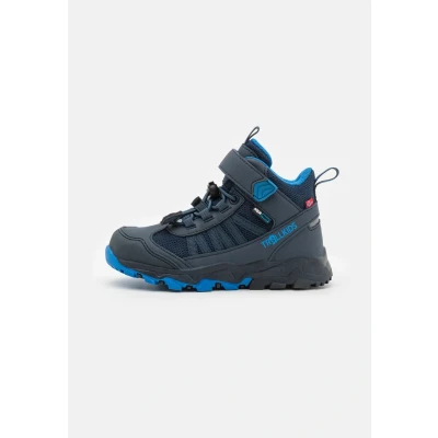 Afbeelding van Trollkids Tronfjell Outdoorschoenen voor kinderen, Maat: 28, Navy/medium blue Imitatieleer/ textiel