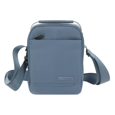 Afbeelding van Travelite Workfloow schoudertas denim blue