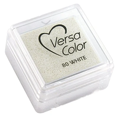 Afbeelding van Rayher Hobby 28395102 stempelkussen Versacolor, stempeloppervlak 2,5 x cm, wit