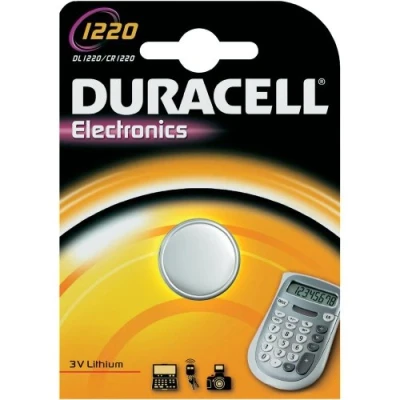 Afbeelding van Duracell Knoopcel CR1220 niet oplaadbaar 3 volt