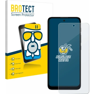 Afbeelding van BROTECT Screenprotector voor Motorola Moto E30 Folie Beschermfolie Beschermglas matte