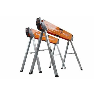Afbeelding van BORA PORTAMATE Speedhorse Quick Deploy 1500lbs 680kg Capaciteit Sawhorse Trestles