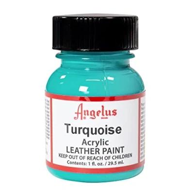 Afbeelding van Angelus leerverf Turqouise 29,5ml