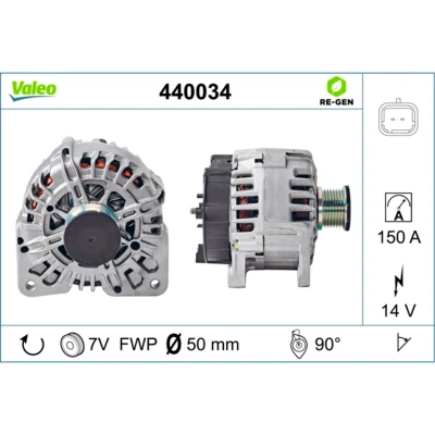 Afbeelding van Valeo Alternator/Dynamo 440034
