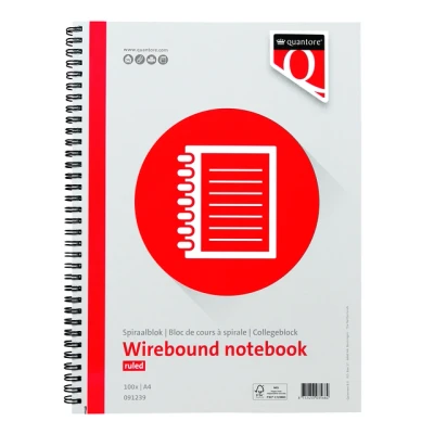Afbeelding van Spiraalblok gelinieerd A4 100 vel
