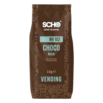 Afbeelding van Scho No. 102 Choco Rich 10 x 1.000g automatische drinkchocolade