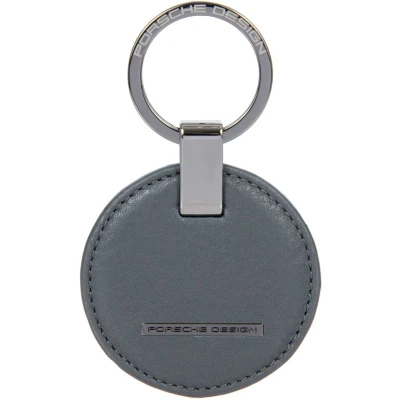 Afbeelding van PORSCHE DESIGN Sleutelhanger Keyring Circle Anthracite Grijs