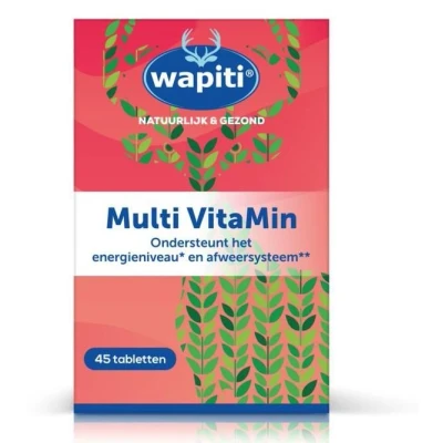 Afbeelding van Wapiti Multi vitamin 45 tabletten