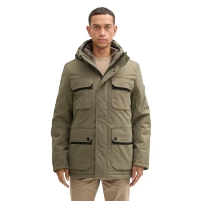 Afbeelding van NU 20% KORTING: Tom Tailor Outdoorjack met een capuchon