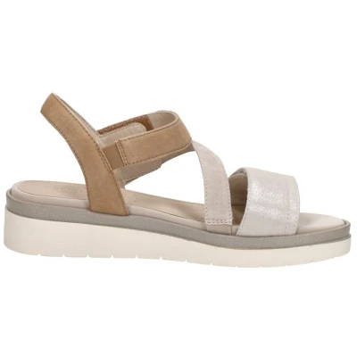 Afbeelding van Tamaris COMFORT Essentials Dames Sandalen BEIGE COMB Maat 42