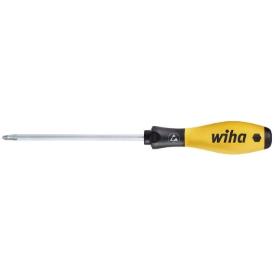Afbeelding van Wiha Schroevendraaier SoftFinish ESD Pozidriv (26928) PZ0 x 60 mm