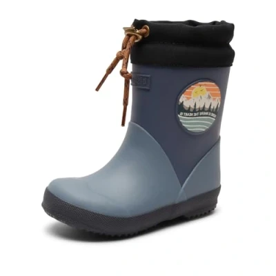 Afbeelding van Bisgaard jongens thermo i regenboot, blauw, 22 EU