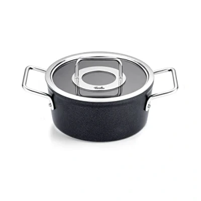 Afbeelding van Fissler Adamant/aluminium kookpan (Ø 20 cm, 2,7 L) pannen gecoat met glazen deksel, anti aanbaklaag inductie