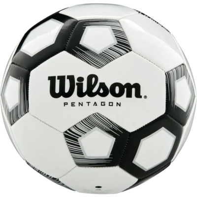 Afbeelding van Wilson Pentagon Soccer Ball WTE8527XB, Unisex, Wit, Bal naar voetbal, maat: 3