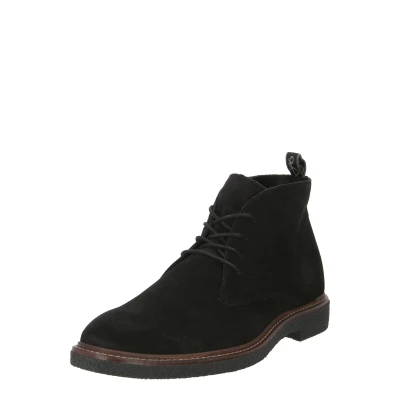 Afbeelding van Marco Tozzi BY Guido Maria Kretschmer Veterboots, Heren, Maat: 41, Black Leer