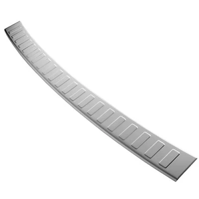 Afbeelding van Aroba AR1246 BR geborsteld roestvrij staal bumperbescherming compatibel met Suzuki SX4 S Cross vanaf BJ. 10.2013&gt; perfecte pasvorm afschuining kleur zilver
