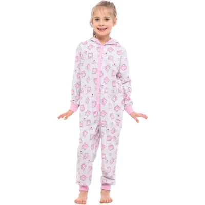 Afbeelding van Merry Style Kinder Pyjama ronde hals lange mouwen broek met zakken Katoen MS MS10 223 PJ Melange Kekse 110 116
