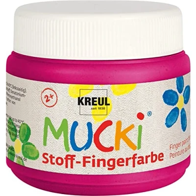 Afbeelding van KREUL 90765 Textielmarker medium, lichtgroen, met grote ongevoelige vezelpunt, lijndikte ca. 2 tot 4 mm, textielverfstift voor lichte stoffen en textiel
