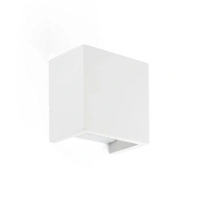 Afbeelding van Faro Lighting Oslo 1 Light Up &amp; Down Wall Licht Wit Pleisterwerk, G9