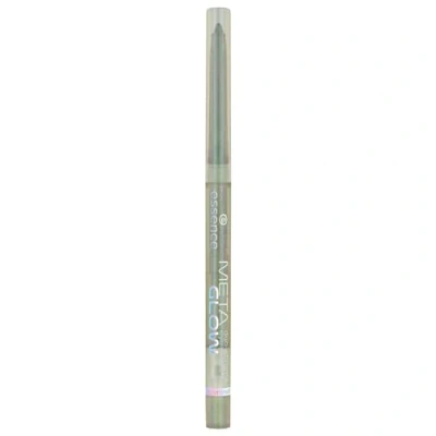 Afbeelding van Essence META Glow duo chrome oogpotlood, nr. 03, groen, langdurig, sterk gepigmenteerd, veegvast, kleurintensief, holografisch, veganistisch, waterbestendig, nanodeeltjesvrij, zonder parfum, per stuk