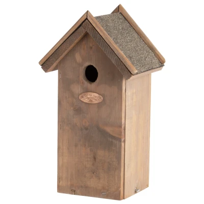 Afbeelding van Best For Birds Nestkast Koolmees Bitumen Dak Broeden 13.8x18.3x31.5 cm
