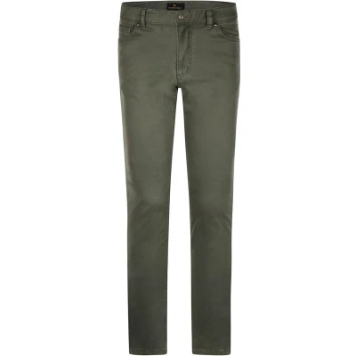 Afbeelding van Steppin&#039; Out broek 5 pocket Johnson Dark Sage Maat W 33 L 34 Heren Five