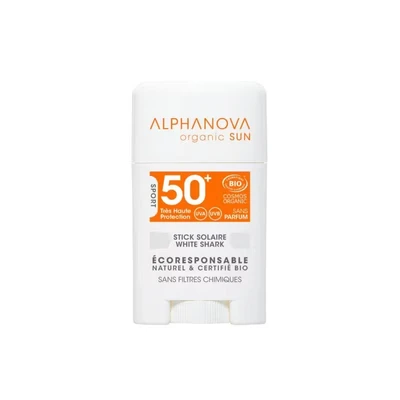 Afbeelding van Alphanova Bio Spf 50+ Face Sun Stick White