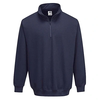 Afbeelding van Sorrento Sweatshirt met rits maat 3 XL, Navy