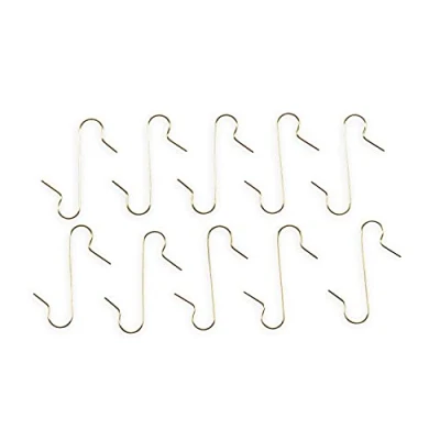 Afbeelding van Riffelmacher 14330 Flux hanger, 50 stuks, goud, van metaal, boomhangers, hangers, decoratie, kerstballen, advent