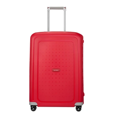 Afbeelding van Samsonite S&#039;Cure Spinner 69 crimson red Harde Koffer